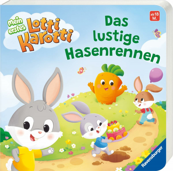 Mein erstes Lotti Karott: Das lustige Hasenrennen - ein Buch für kleine Fans des Kinderspiel-Klassikers Lotti Karotti
