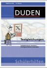 Duden Schülerhilfen, Textgleichungen: Mathematische Umsetzung und Anwendung