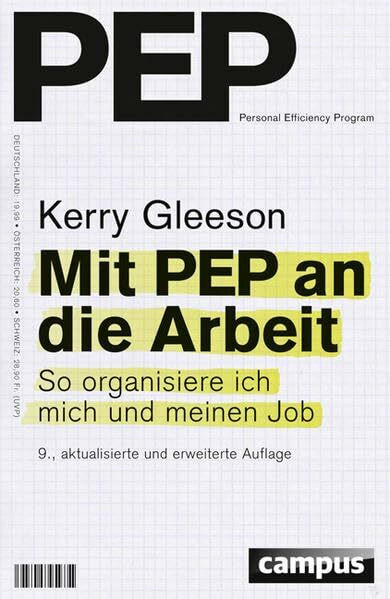 Mit PEP an die Arbeit: So organisiere ich mich und meinen Job