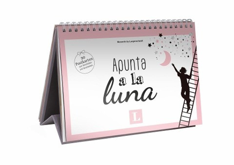 Apunta a la luna - Postkarten-Aufstellbuch