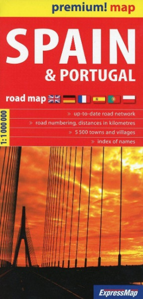 Spain & Portugal 1 : 1 000 000