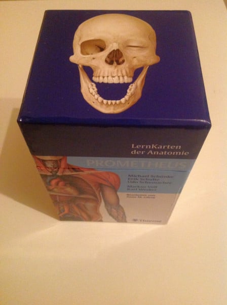 PROMETHEUS LernKarten der Anatomie: Rücken, Untere Extremitäten, Thorax, Kopf und Hals, Abdomen und Becken, Neuroanatomie, Obere Extremitäten, ... Funktion und Innervation der Muskulatur