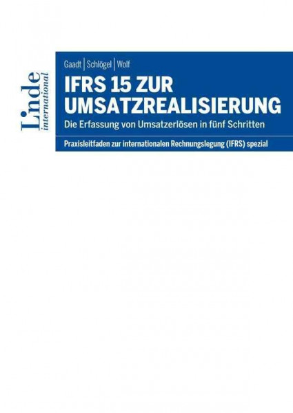 IFRS 15 zur Umsatzrealisierung