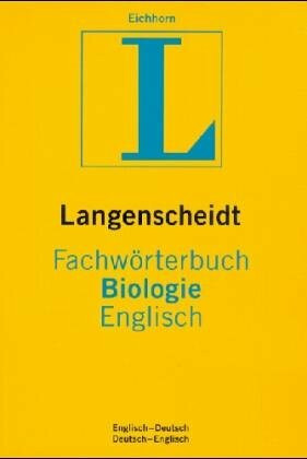 Langenscheidts Fachwörterbuch, Fachwörterbuch Biologie, Englisch-Deutsch