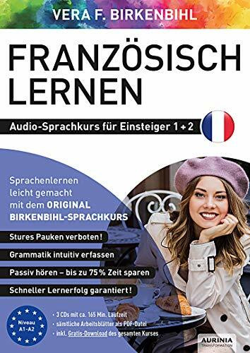 Französisch lernen für Einsteiger 1+2 (ORIGINAL BIRKENBIHL): Audio-Sprachkurs auf 3 CDs inkl. Download