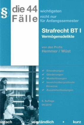 44 Fälle Strafrecht BT