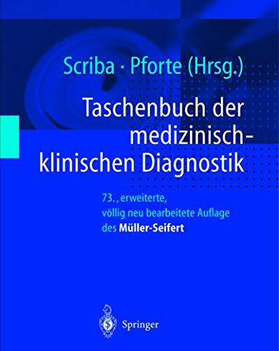 Taschenbuch der medizinisch-klinischen Diagnostik