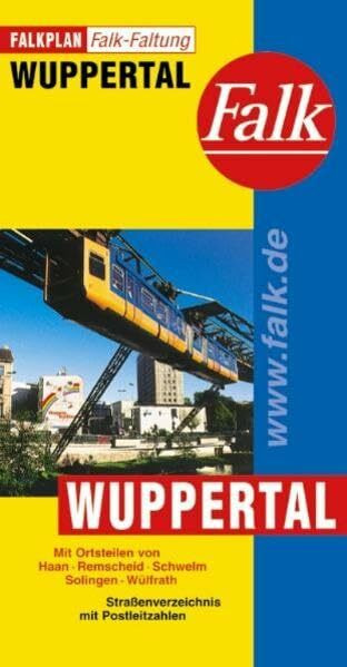 Falkplan Falk-Faltung Wuppertal