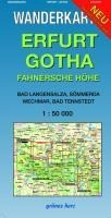 Wanderkarte Erfurt, Gotha 1:50.000