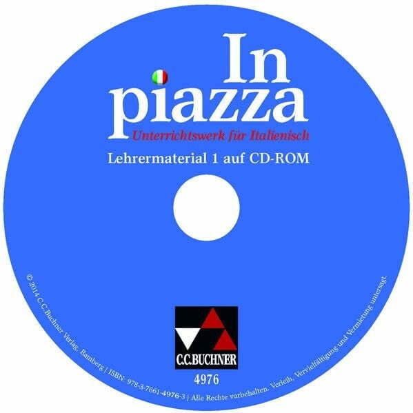 In piazza B / In piazza A/B LM 1: Unterrichtswerk für Italienisch in zwei Bänden (Sekundarstufe II) / Zu den Lektionen 1-8. CD-ROM (In piazza A: Unterrichtswerk für Italienisch (Sekundarstufe II))