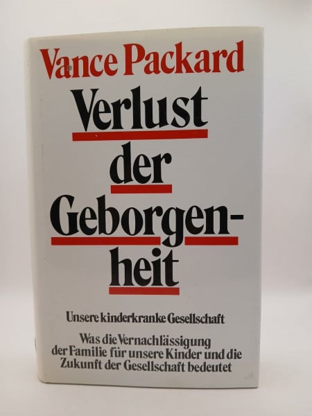 Verlust der Geborgenheit. Unsere kinderkranke Gesellschaft