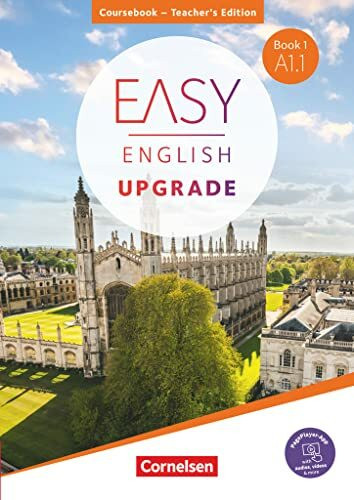 Easy English Upgrade - Englisch für Erwachsene - Allgemeine Ausgabe - Book 1: A1.1: Coursebook - Teacher's Edition - Inkl. PagePlayer-App (Easy English Upgrade, Allgemeine Ausgabe, Book 1: A1.1)