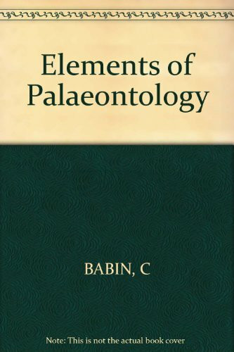 Elements of Palaeontology