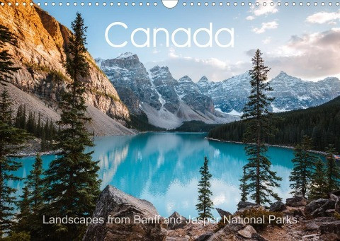 Canada - Landscapes from Banff and Jasper National parks (Wall Calendar 2023 DIN A3 Landscape)