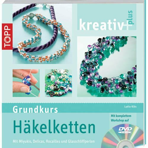 TOPP Bastelbuch "Grundkurs Häkelketten", 60 Seiten