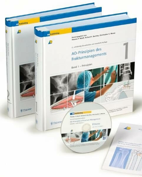 AO-Prinzipien des Frakturmanagements. 2 Bde. Band 1: Prinzipien, Band 2: Spezifische Frakturen