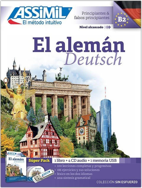 ASSiMiL El Alem�n - Colecci�n 'sin esfuerzo' Super Pack. Deutsch Sprachkurs auf Spanisch