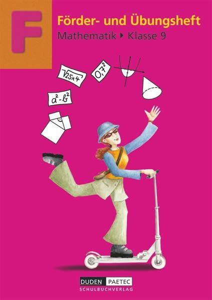 Förder- und Übungsheft Mathematik, Klasse 9, EURO (Förderhefte Mathematik)