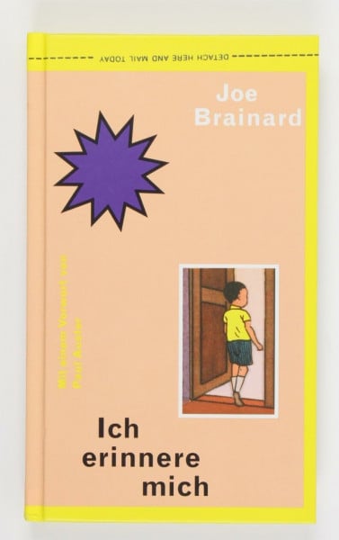 Ich erinnere mich