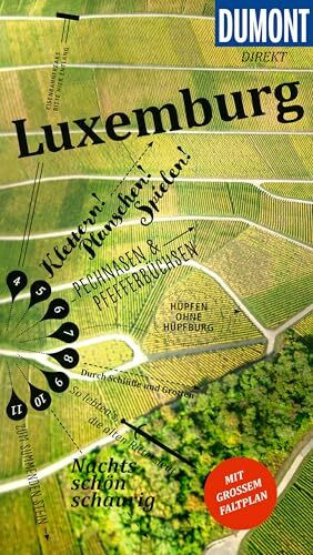DUMONT direkt Reiseführer Luxemburg: Mit großem Faltplan