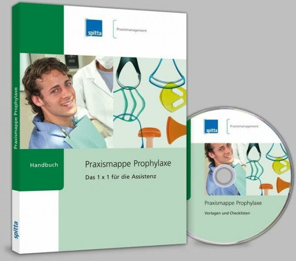 Praxismappe Prophylaxe: Das 1 x 1 für die Assistenz. Sammelmappe mit Handbuch, CR-ROM und Formularblock