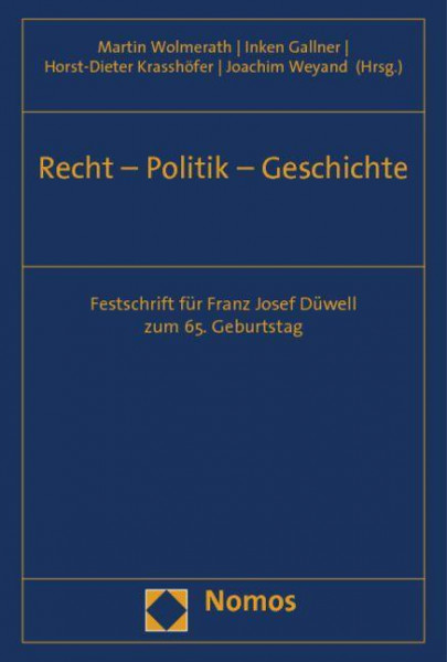 Recht - Politik - Geschichte