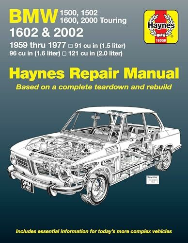 BMW 1602 & 2002: 1959 thru 1977: '59 Thru '77 (Haynes Manuals)