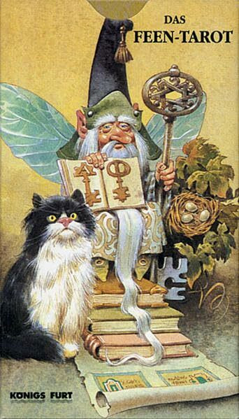 Tarotkarten, Elfen-Tarot: Originalausg. m. dtsch. Texten (viersprach.) (Königsfurt Tarot Edition)