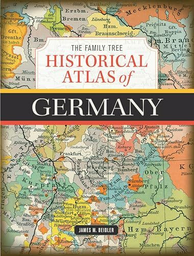The Family Tree Historical Atlas of Germany Buch Family Tree Books