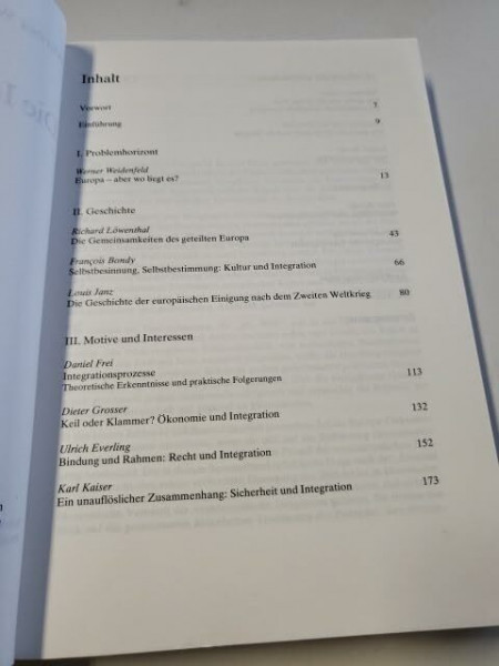 Die Identität Europas