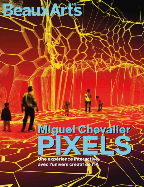 Miguel Chevalier – Pixels. Une expérience interactive avec l’univers créatif de l’IA: AU GRAND PALAIS IMMERSIF