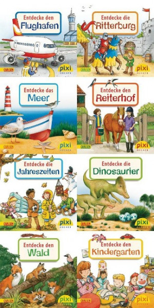 Pixi-Bücher Serie Nr. 196: Entdecke deine Welt 2. 64 Exemplare