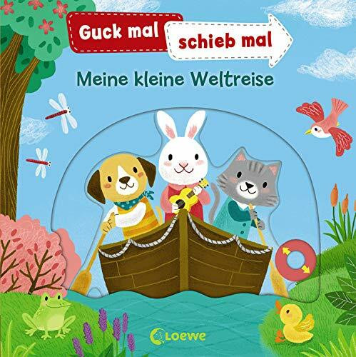 Guck mal, schieb mal! - Meine kleine Weltreise: Pappbilderbuch ab 2 Jahre