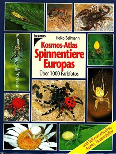 Kosmos- Atlas Spinnentiere Europas. Und Süßwasserkrebse, Asseln, Tausendfüßer