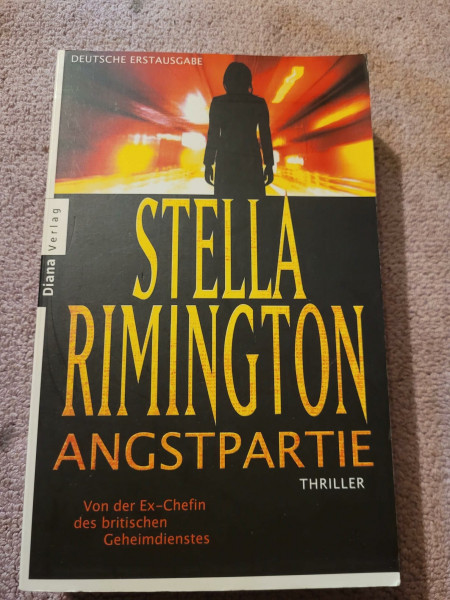 Angstpartie: Thriller: Thriller. Deutsche Erstausgabe