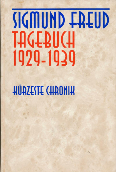 Tagebuch 1929-1939 - Kürzeste Chronik