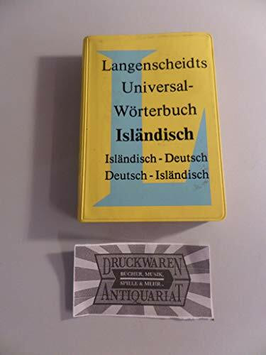 Langenscheidts Universal-Wörterbuch Isländisch : Isländisch-Deutsch ; Deutsch-Isländisch