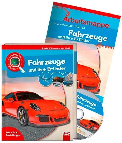 Leselauscher Wissen: Fahrzeuge und ihre Erfinder (inkl. CD & Bastelbogen) / Set