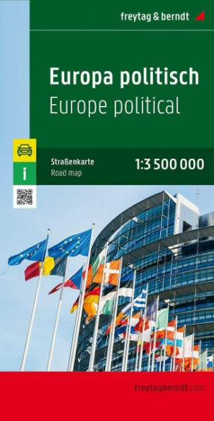 Europa politisch 1 : 3 500 000. Autokarte / Laufzeit bis 2022