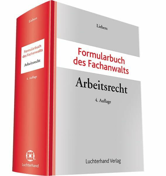 Formularbuch des Fachanwalts Arbeitsrecht