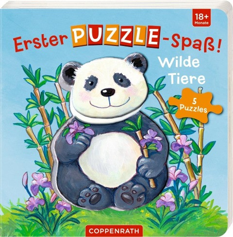 Erster Puzzle-Spaß! Wilde Tiere