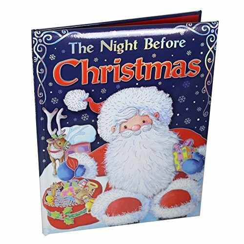 Großes Weihnachtsbuch für Kinder, gepolstert, Hardcover, The Night Before Christmas
