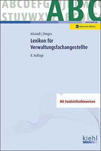 Lexikon für Verwaltungsfachangestellte: Mit Fundstellenhinweisen. Mit Online-Zugang