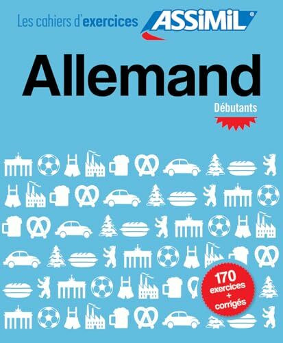 Allemand Debutants Cahier: Allemand debutant : Cahier d'exercices