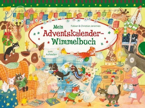 Mein Adventskalender-Wimmelbuch