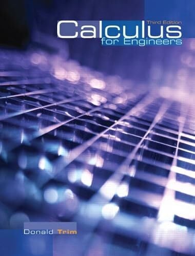 Calculus for Engineers Calculus for Engineers