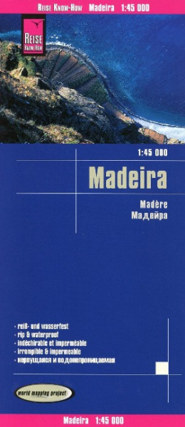 Reise Know-How Landkarte Madeira 1:45.000