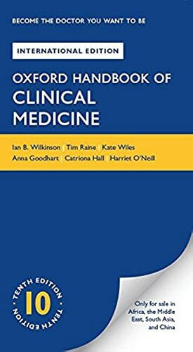 Oxford Handbook Of Clinical Medicine (Ie) 10/E 2017 [Paperback] [Jan 01, 2017] WILKINSON, RAINE, WILES
