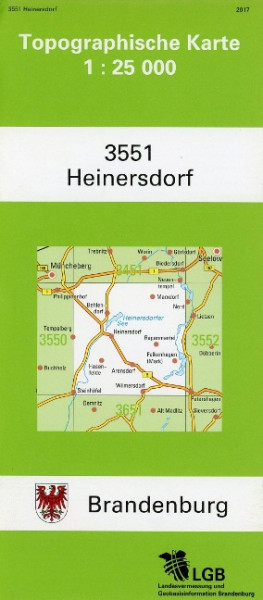 Heinersdorf 1 : 25 000