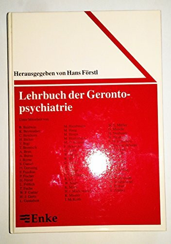 Lehrbuch der Gerontopsychiatrie